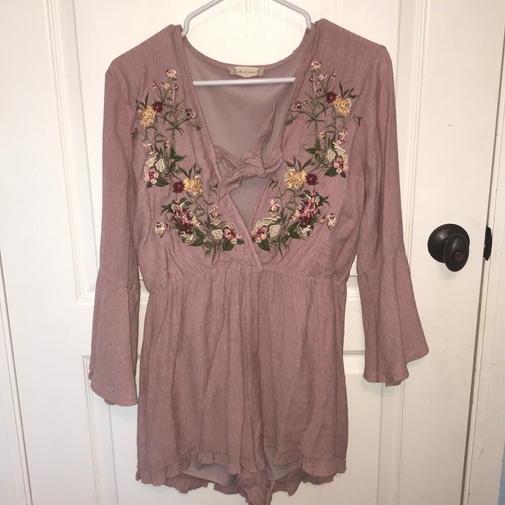 Altair’d State pink Romper Medium